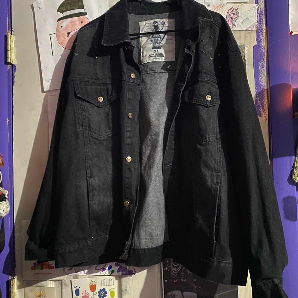 Disney studded nightmare before christmas jacket